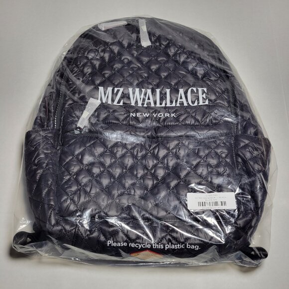 MZ Wallace Handbags - MZ Wallace Metro Backpack II in Black